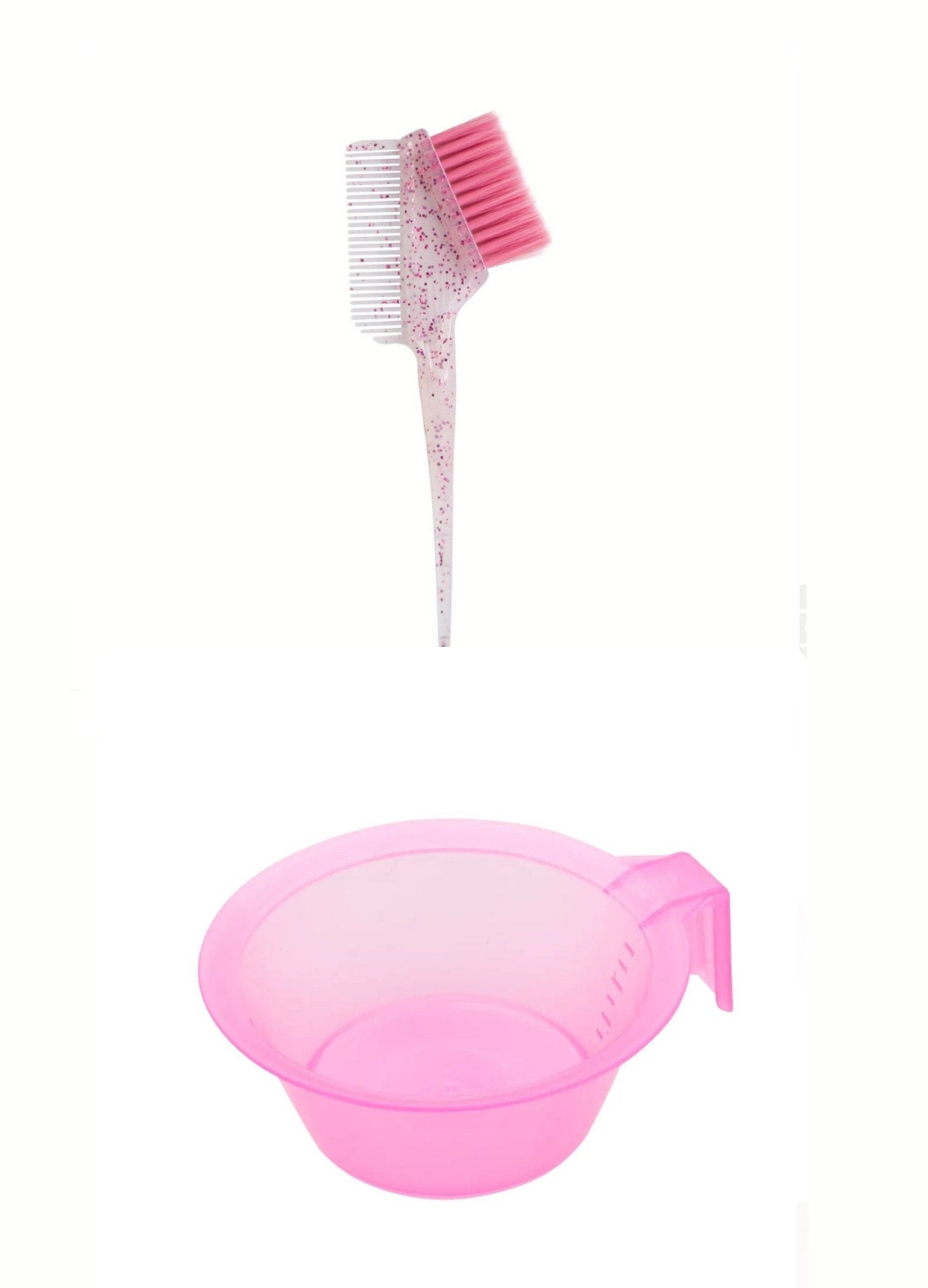 Pocillo + cepillo peluqueria