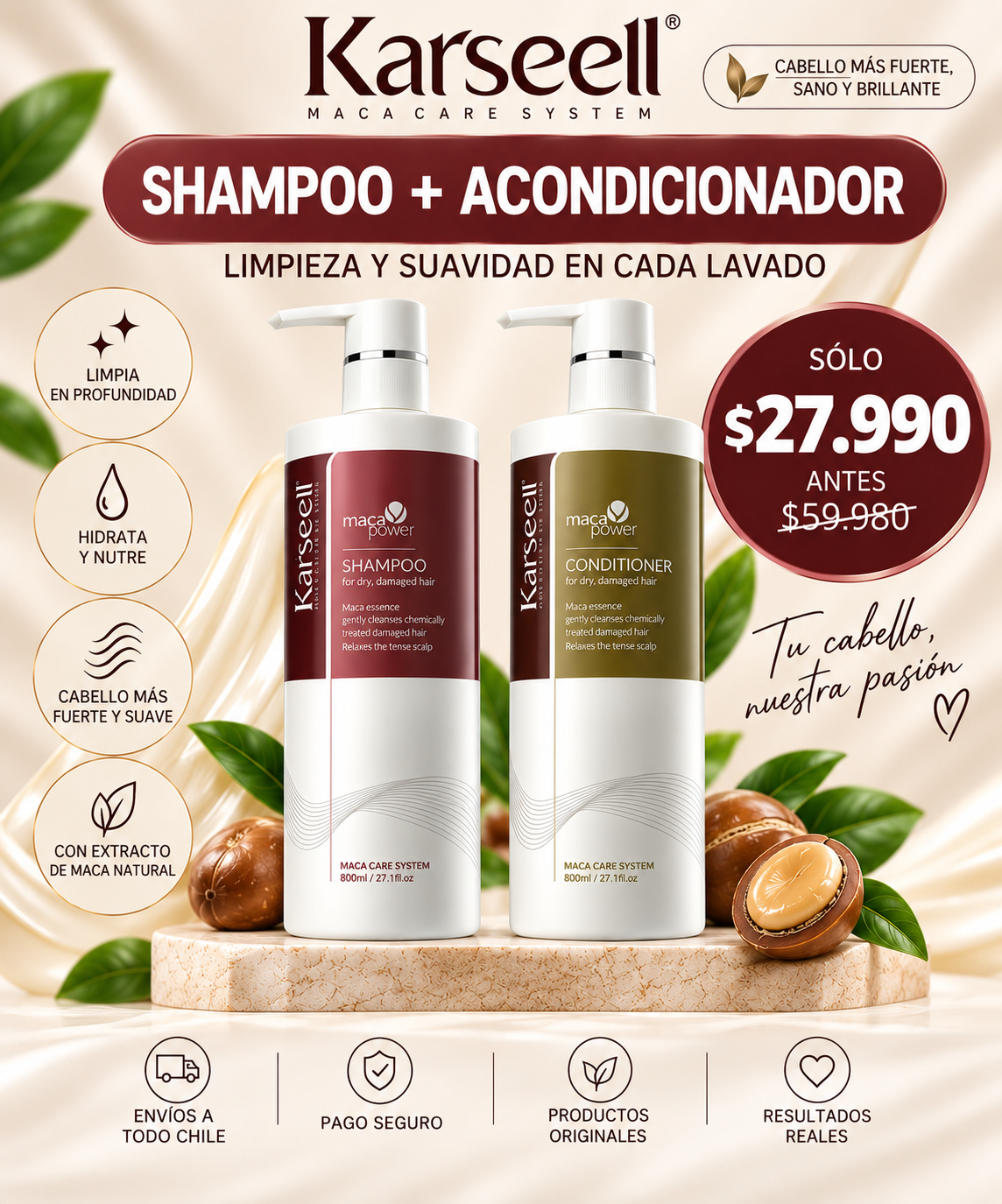 Kit Shampo + acondicionador